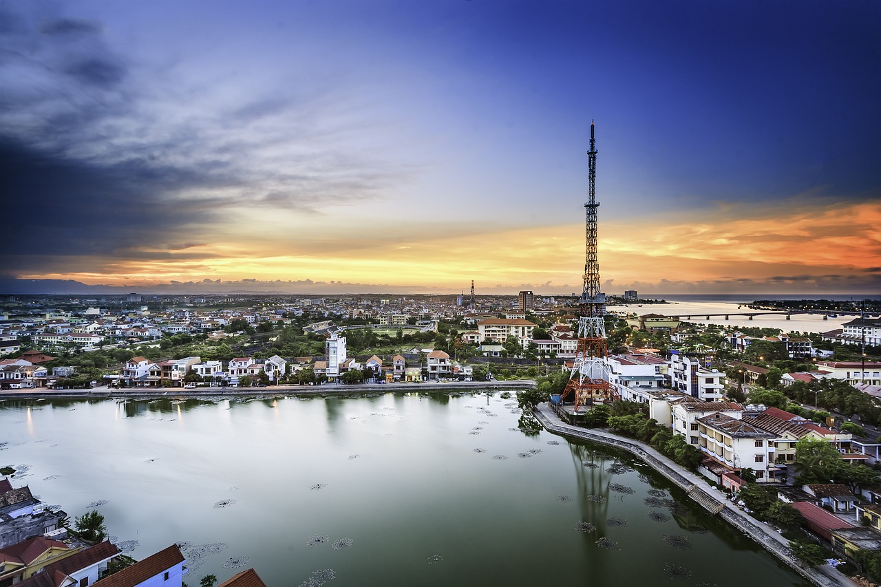 揭东最新航拍,俯瞰新兴城市的壮丽风光